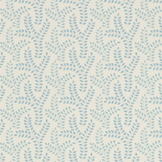 Yarton Wallpaper - Cornflower Blue - DLMW216886